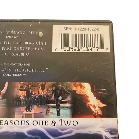 Criss Angel Mindfreak DVD Best of Seasons One & Two A&E TV Show Magic Magician - Picture 3 of 7